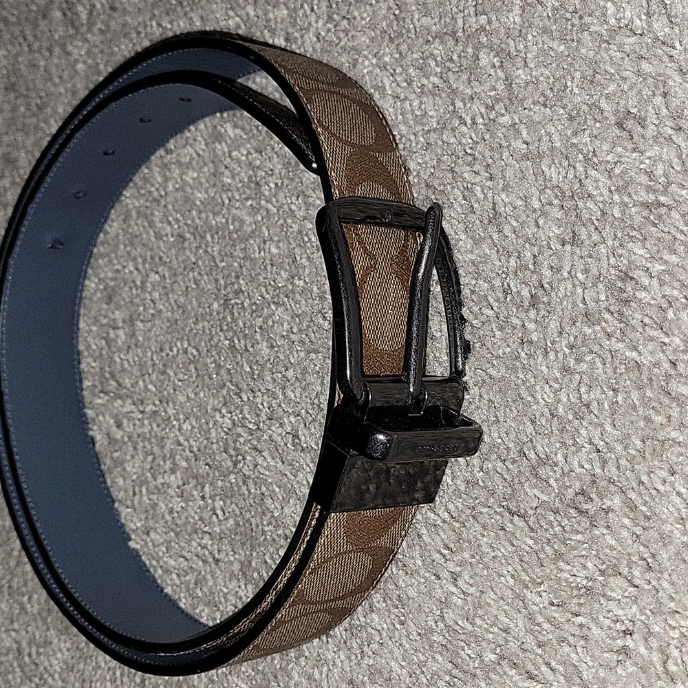 Men coach belt